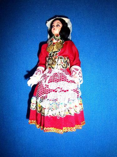 Trachtenpuppe folklore - ,