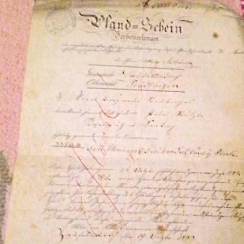 Historische handschriftliche