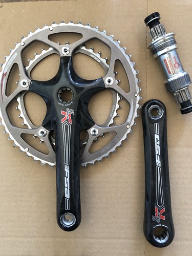 Fsa carbon rennrad kurbel isis - carbon,