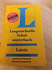 Langenscheidts Schulwörterbuch Lateinisch  (Taschenbuch)