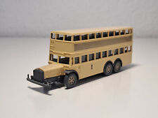 Modell Wiking 1:87 Bus Berliner D 38 Doppeldeckerbus 9 Zierlinien BDG H0