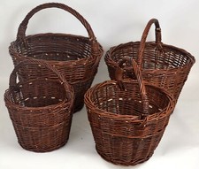 Einkaufskorb Blumenkorb Kartoffelkorb Erntekorb Pilzkorb Weide, n. Rattan WIKLER