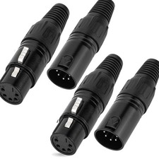 XLR-Stecker Buchsen 5-polig