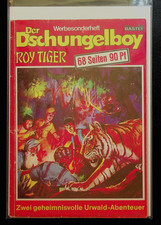 Roy Tiger, Bastei-Doppelband - Heft Nr. 49, 50 in Z2, Werbesonderheft