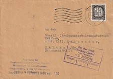 DDR, ZKD Brief Ministerium