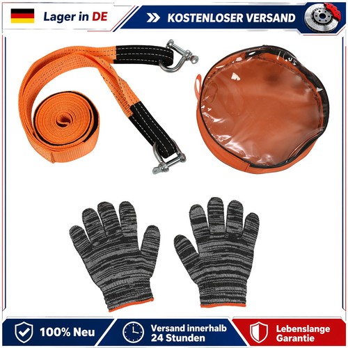 Abschleppgurt orange - 8t,