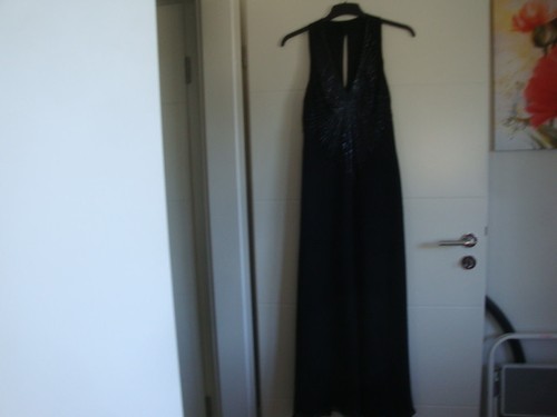 Abendkleid schwarz m - schwarz,