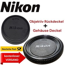 Nikon F Objektiv Rückdeckel &