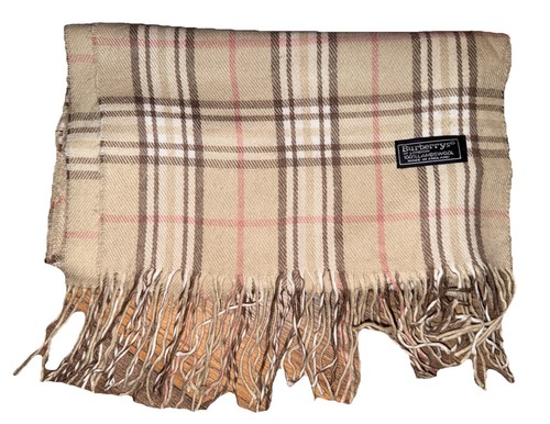 Vintage burberry schal - burberry, beige