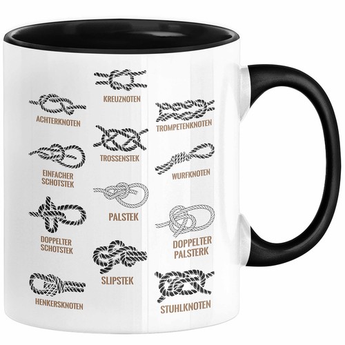 Seemannsknoten tasse geschenk - tasse,