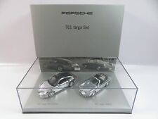 1:43 Minichamps Porsche 911 targa Set Chrom - Drivers Selection #M-008