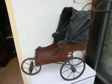 Alter wunderschöner antiker Puppenwagen, Sportwagen Speichenräder ANSEHEN!!!!