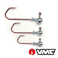 3 Stück VMC Red Rundkopf