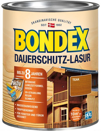 Bondex dauerschutz lasur 750 - dauerschutz,