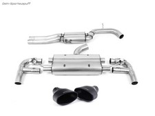 Milltek Komplettanlage ab OPF Ø80 Audi RS3 8V Limo Bj18-20 je 170x107mm schwarz