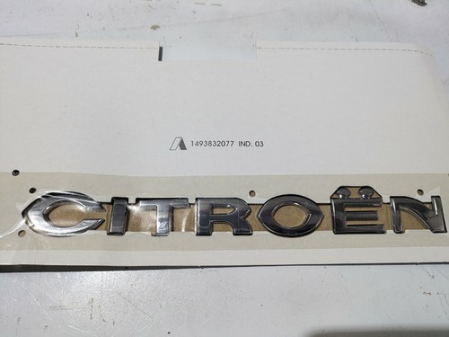 Schriftzug heckklappe citroen - schriftzug,