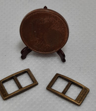 2 Schnallen ca.  12 x 7 mm