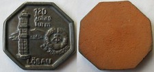 GDR ceramic medal 120 years