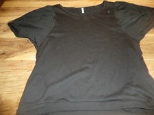 Fishbone Pulli schwarz Gr