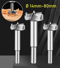 Ø 14mm - 80mm Forstnerbohrer Scharnierbohrer Astlochbohrer Holzbohrer Hartmetall