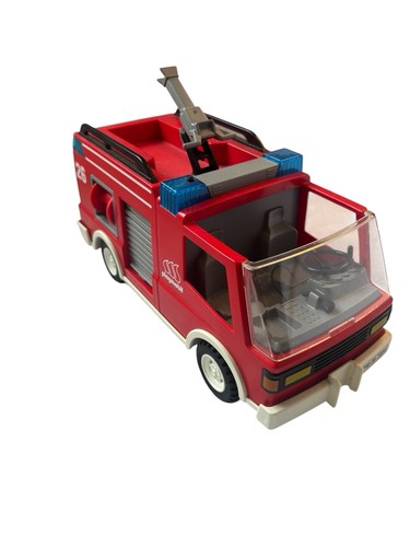 Playmobil feuerwehrauto rot - playmobil,