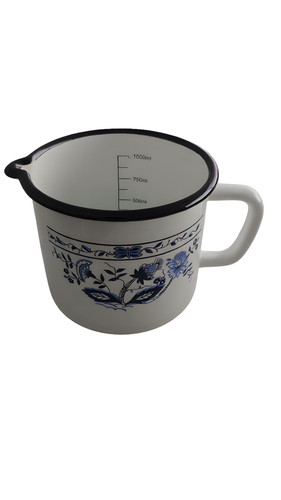 Krüger emaille milchtopf mit - milchtopf,