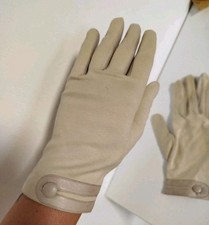 Neu Damen Handschuhe ? Fingerhandschuhe Elegant ? Wildlederimitat Gr. S