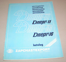 Ersatzteile Katalog / Teile-Liste für Dnepr 11 / Dnepr 16 - Ausgabe 1987