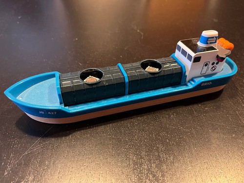 Brio holzeisenbahn container - brio,