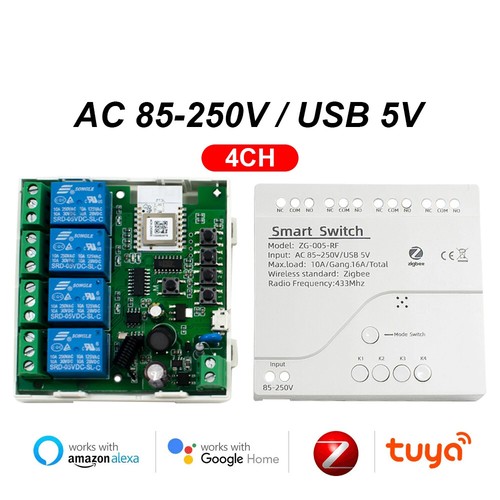 4ch zigbee tuya - zigbee,