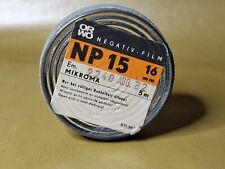 ORWO, NP15 Negativ Film, 16mm 5m, abgelaufen, fotografischer Film, vintage