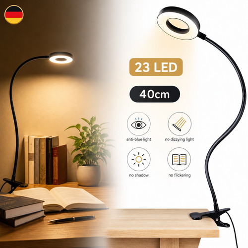 Klemmleuchte schreibtischlampe - klemmleuchte,
