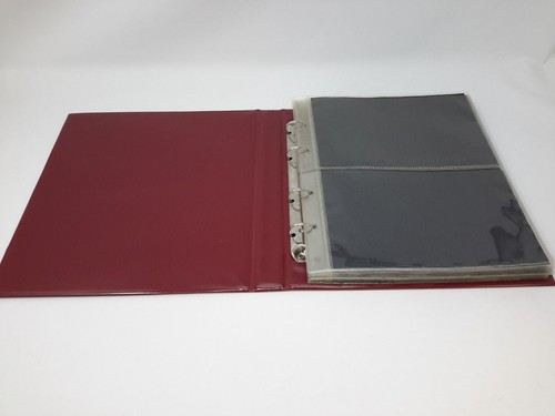 Briefealbum rot mit - , 20