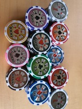 100 Profi Laser Poker Chips