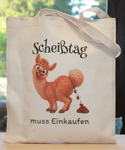 Einkaufstasche mit spruch - einkaufstasche,