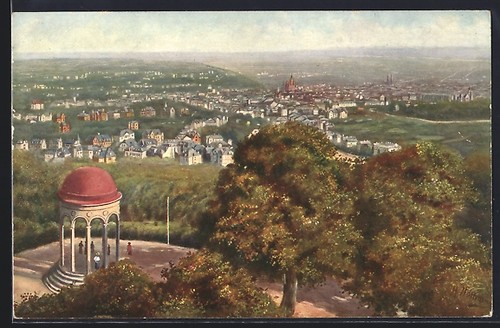 Wiesbaden vom neroberg - wiesbaden,,