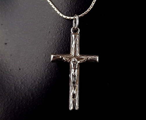 Anhänger silber 925 kreuz - 925, 3d