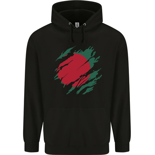 Zerrissene bangladesch flagge - zerrissene,
