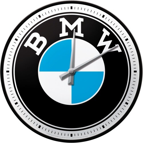 Wanduhr bmw logo - wanduhr, logo"