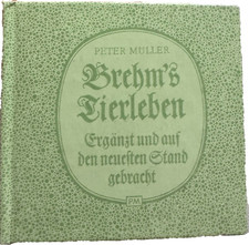 DDR Miniaturbuch Brehm`s Tierleben 111 Seiten Band 1