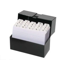 Karteikartenbox Dokumente A6