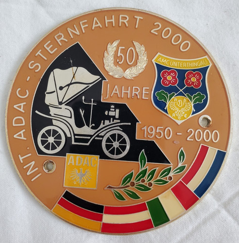 Adac plakette jahre - adac, plakette,
