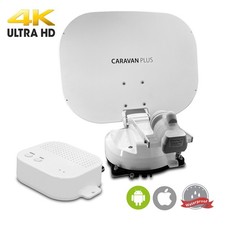 Selfsat Caravan Plus Twin Vollautomatische HD 4K TV Sat Antenne für 2 Teilnehmer