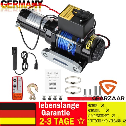 Elektrische seilwinde 12v - elektrische,