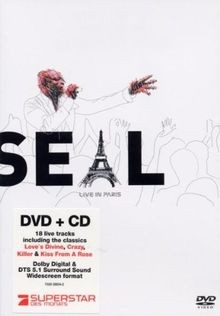Seal live paris - live, (dvd+cd)