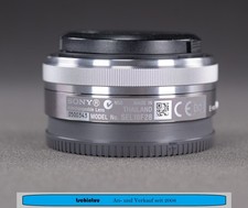 Sony Alpha SEL16F28 16 mm F 2.8 E Objektiv APS C Sehr Guter Zustand 