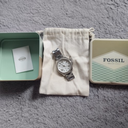 Fossil damen uhr silberfarben - fossil,