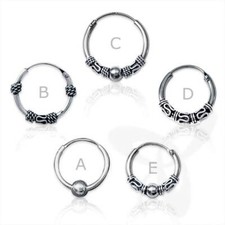 925 Silber Ohrringe Keltische