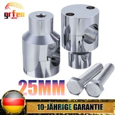 Lenkerklemme 25mm Lenkerhalterung Spiegelhalterung Motorrad Lenkerschelle DE