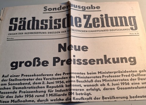 Alte sonderausgabe sächsische - sonderausgabe,